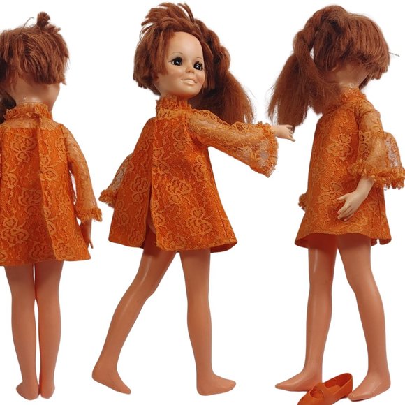 Vintage 1960s Height 17 inches, Crissy Doll - Picture 4 of 10